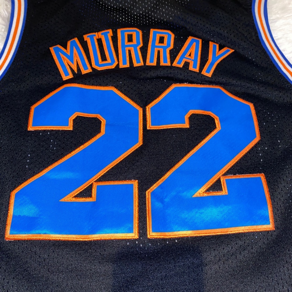 Black Tune Squad Stitched on "Murray 22" Excellent Condition Sz L - Picture 3 of 6